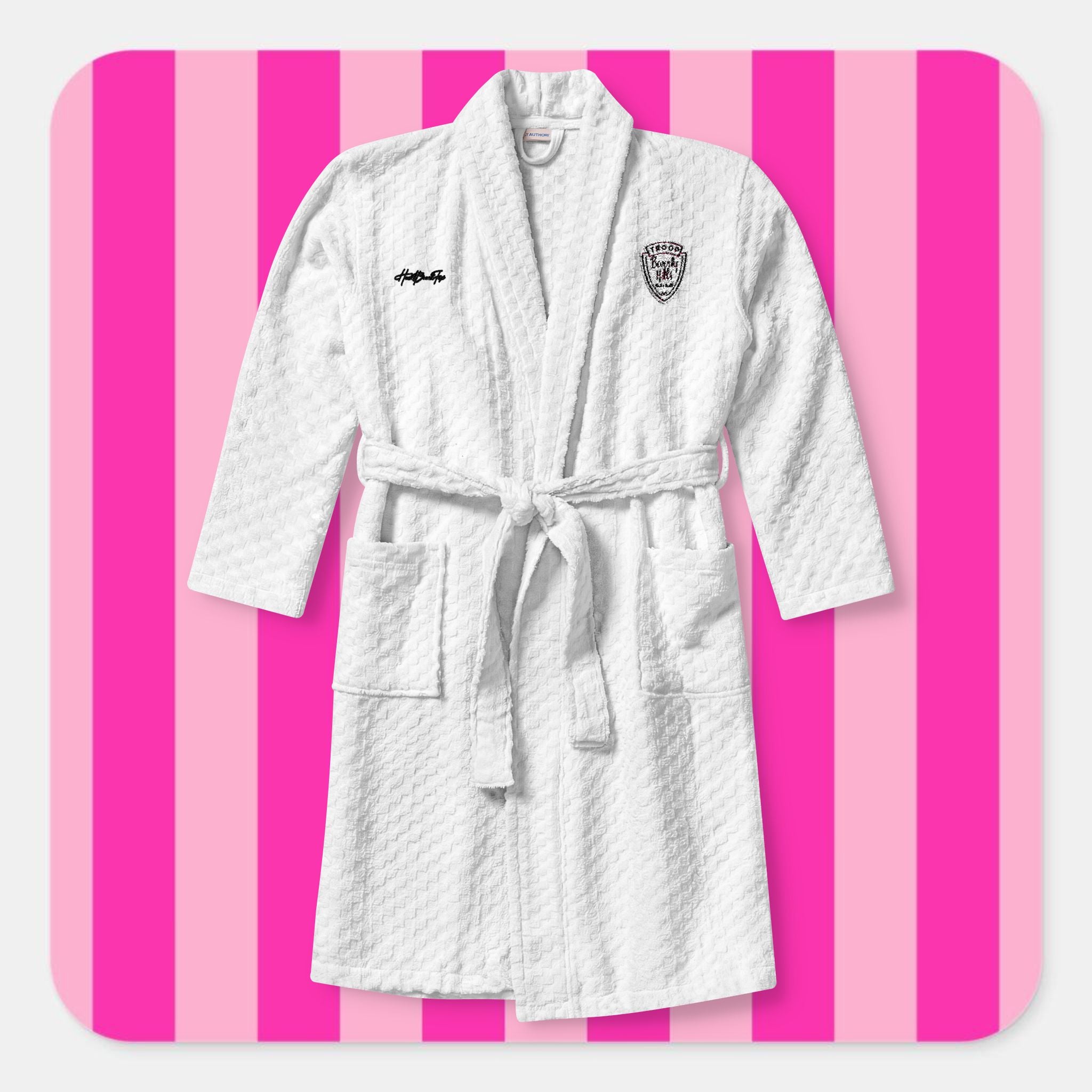 LIMITED EDITION Troop Beverly Hills Embroidered Terry Robe