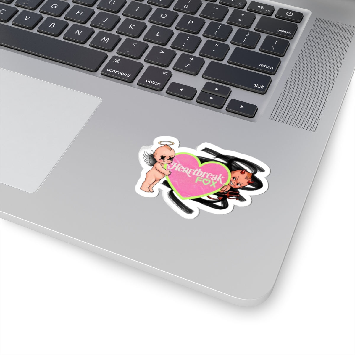 naughty & nice sticker