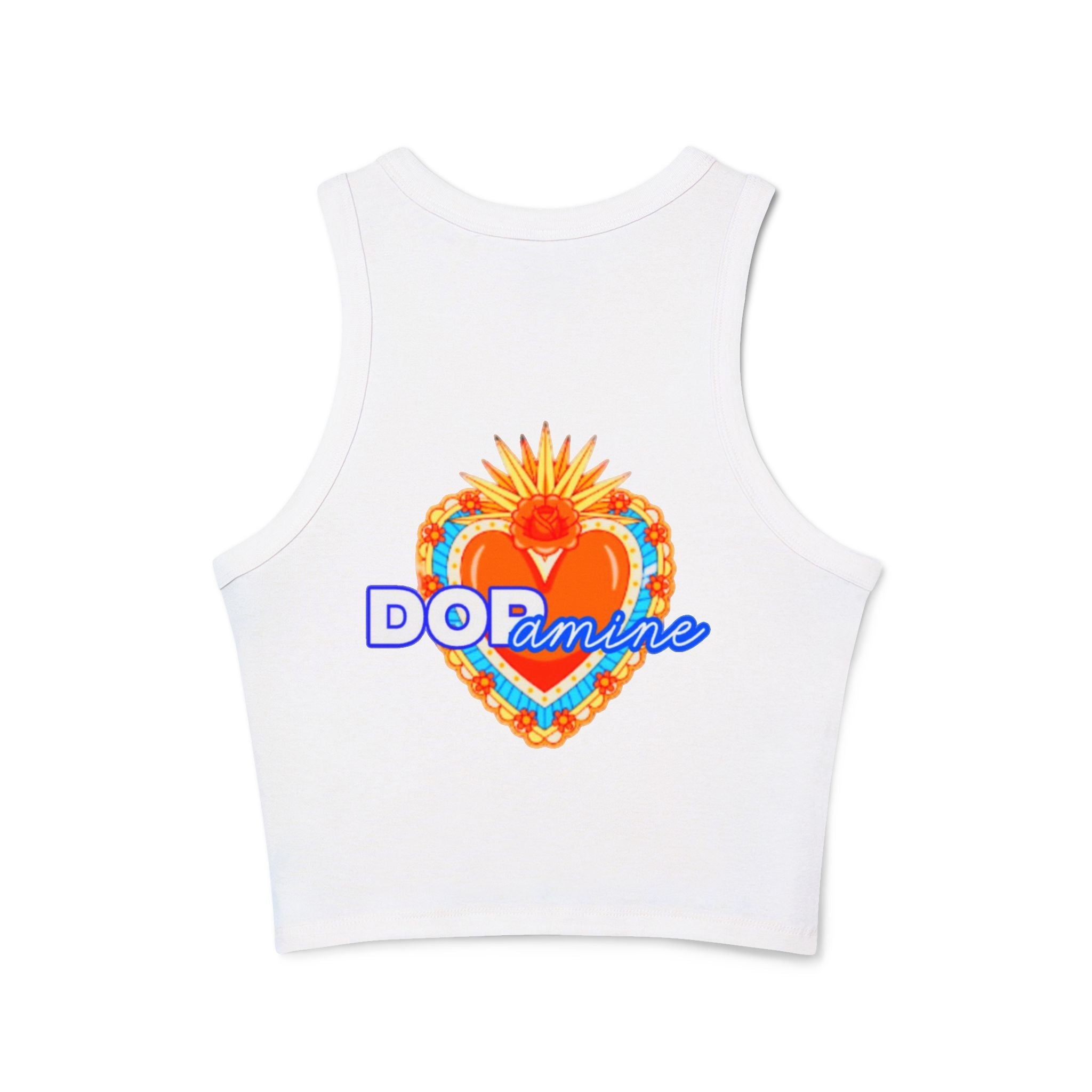 Dopamine Micro Rib Crop Top