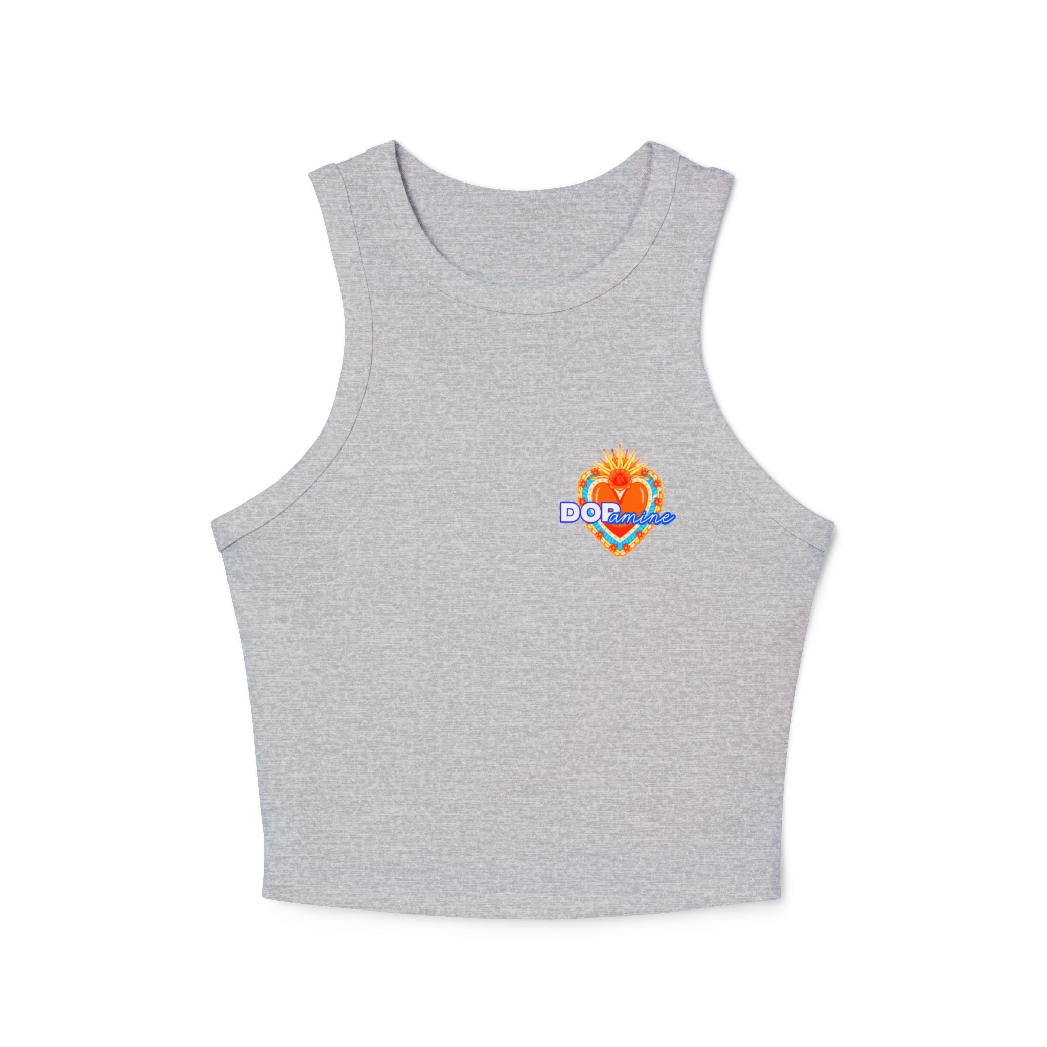 Dopamine Micro Rib Crop Top