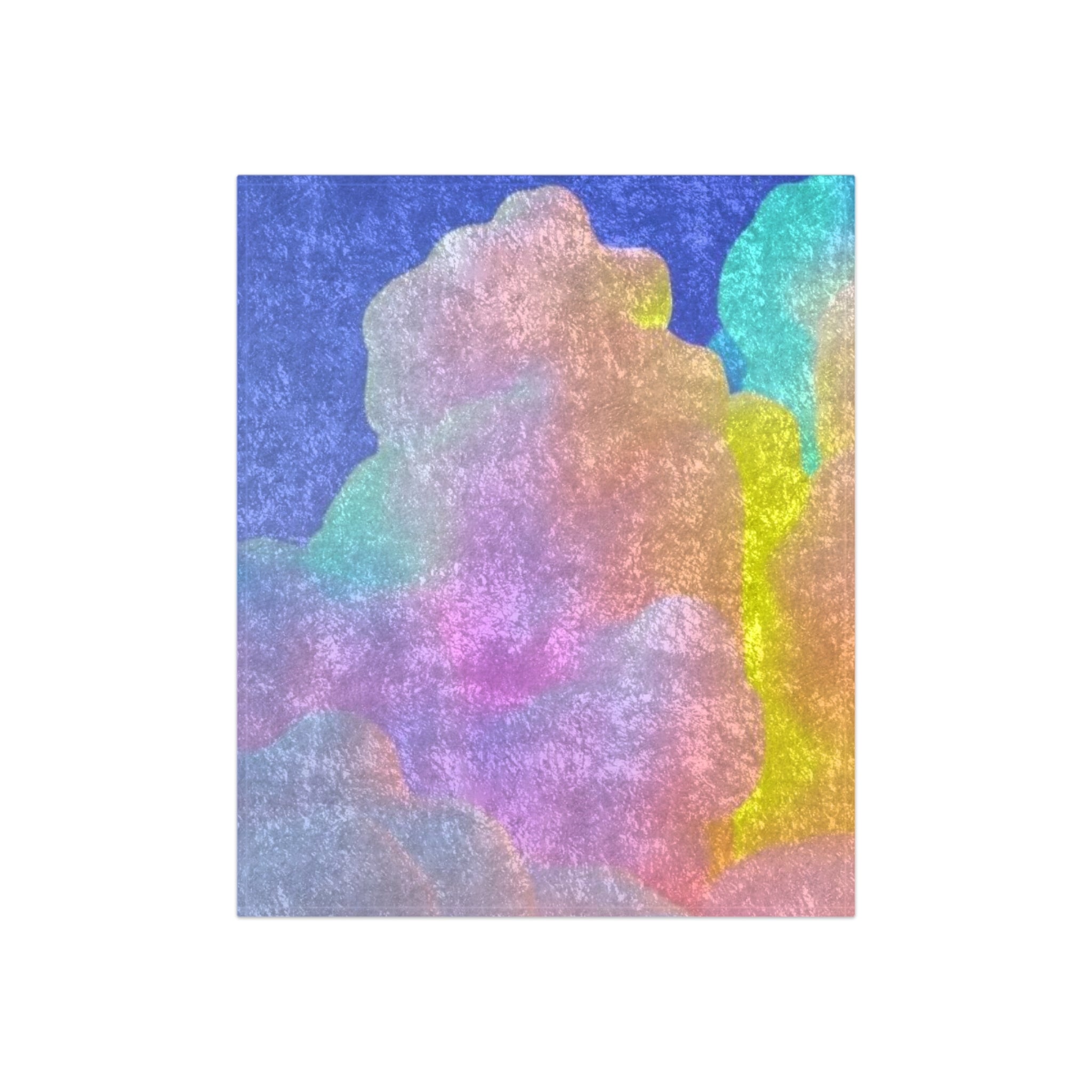 Dopamine-Style Crushed Velvet Blanket