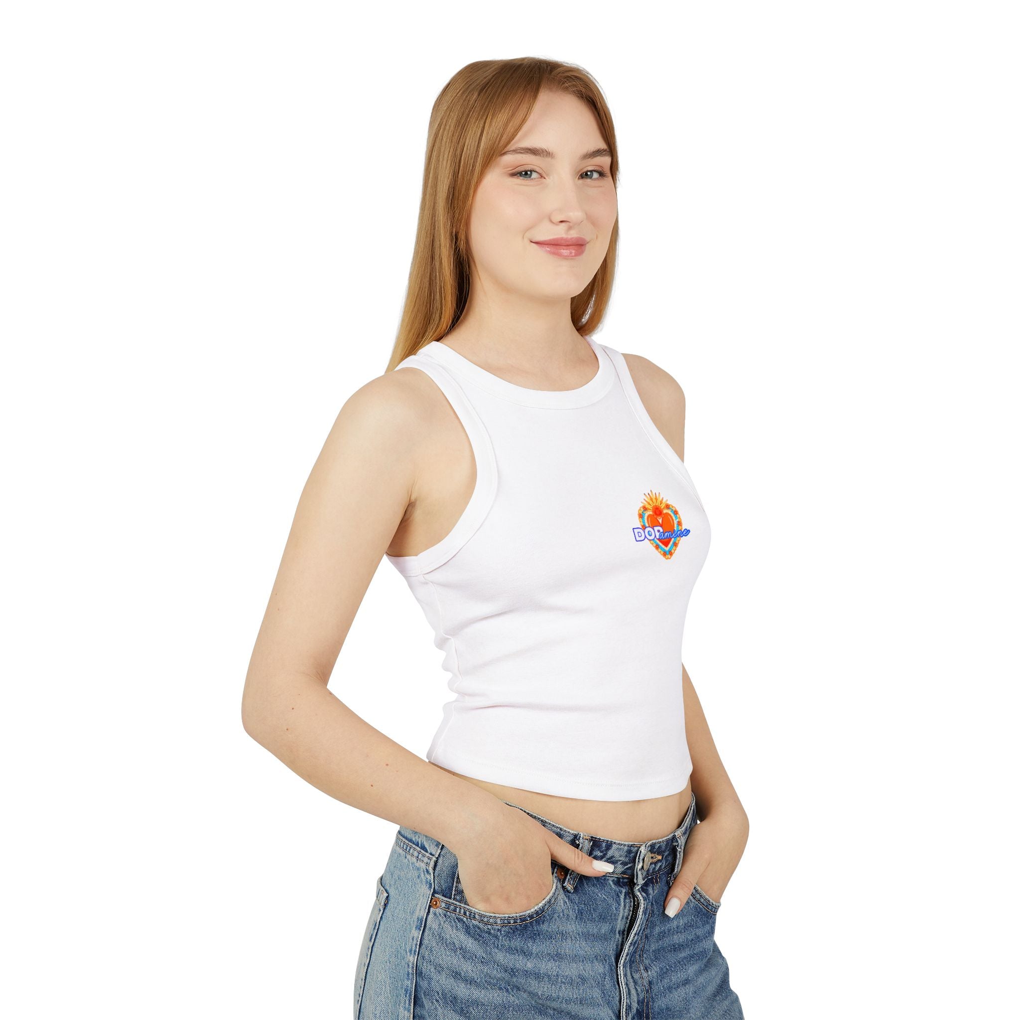 Dopamine Micro Rib Crop Top