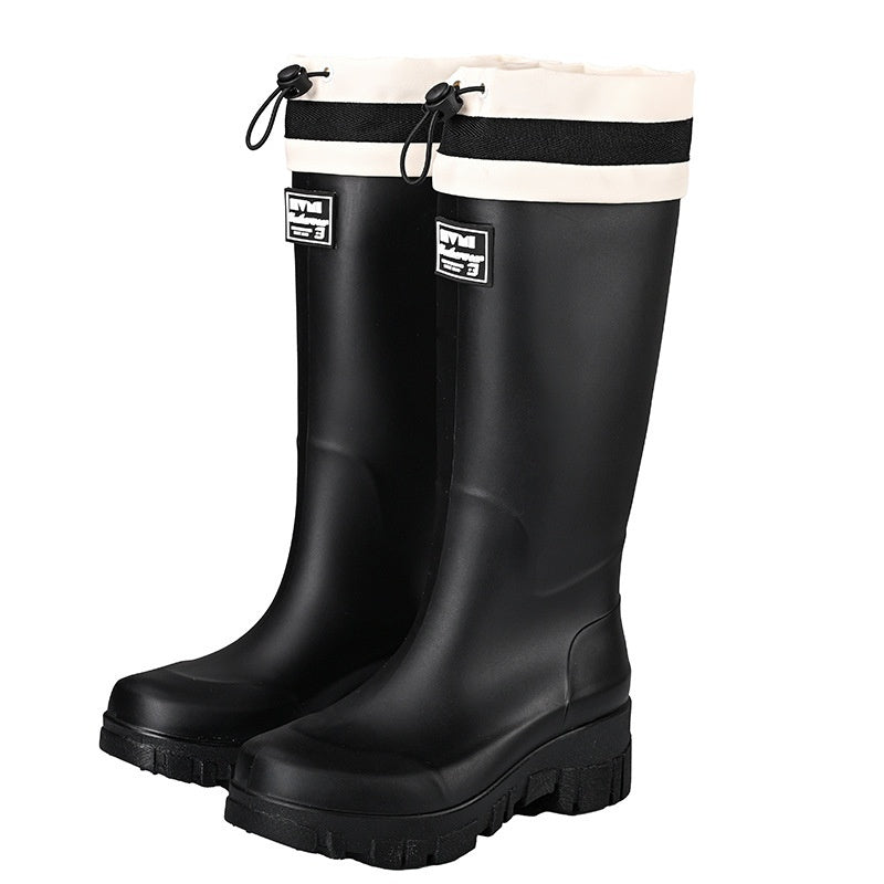 Women's Waterproof Tall Rain Boots | Non-Slip Knee-High & Mid-Calf | All-Season